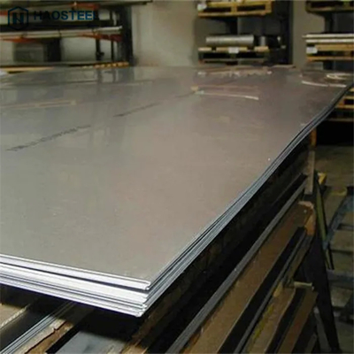 Plaque en acier inoxydable destinée à la construction/décoration Longueur 1000-12000 mm