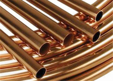 Longueur résistance à la corrosion de tube de cuivre de climatiseur de crêpe d'en cuivre et d'aluminium de 1 - de 12m