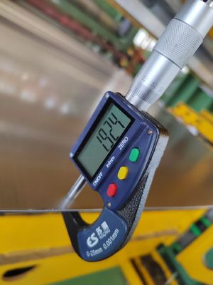 2205 2507 317L 347H Tôle en acier inoxydable de 3 mm d'épaisseur, 304L/316L/316ti, finition de surface 2B, coupe, soudure, pliage
