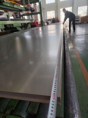 2205 2507 317L 347H Tôle en acier inoxydable de 3 mm d'épaisseur, 304L/316L/316ti, finition de surface 2B, coupe, soudure, pliage