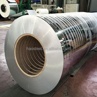 Bande de bobine en acier inoxydable 304 à prix économique, série 300, finition de surface grade 2B, coupée, pliée, soudée, traitement 904L 316TI