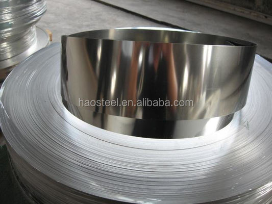 SUS 301 bandes en acier inoxydable bords de broyeur ou bords de fente qualité supérieure