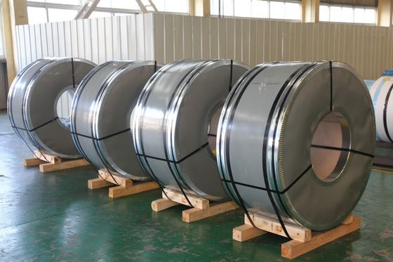 304L bobines d'acier inoxydable de la série 300 Grade 2B/BA/HL Finition de surface Coupe brillante courbée soudée Pour 904L/316TI/409L 316L/316l