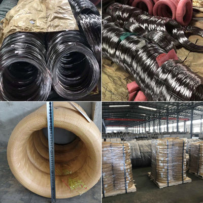 Fil machine étiré à froid en acier doux / Tige tréfilée au carbone laminé à chaud pour la fabrication de treillis, clôtures, câbles, ressorts, soudure