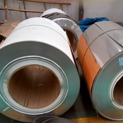 Bande d'acier inoxydable de précision avec une tolérance de 0,1 mm et une finition de surface No4 pour les composants de plomberie CVC et structurels