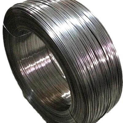Câble métallique à ressort en acier inoxydable durable AiSi 410 430 201 304 304L 316 316L 2205 2507 254SMO Surface brillante pliage