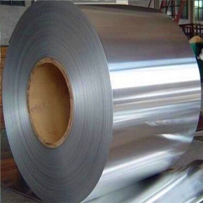 Construction bande en acier inoxydable laminée à chaud Coil Id 10 mm ou 2500 mm métal résistant à la corrosion adapté aux projets lourds